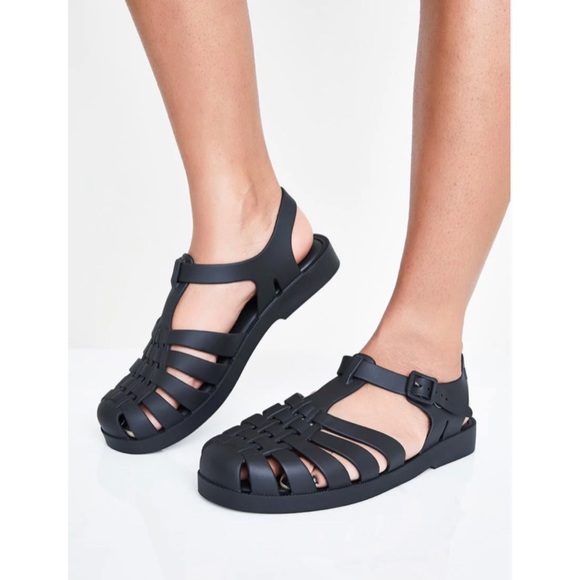 Melissa | Shoes | Melissa Possession Jelly Sandals Black Size 4 | Poshmark